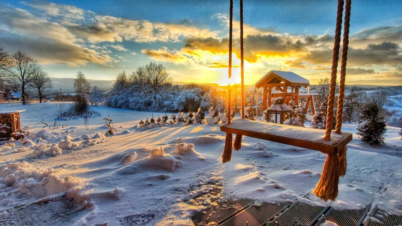 Vila Bieszczadzka Hawira Polańczyk Exteriér fotografie