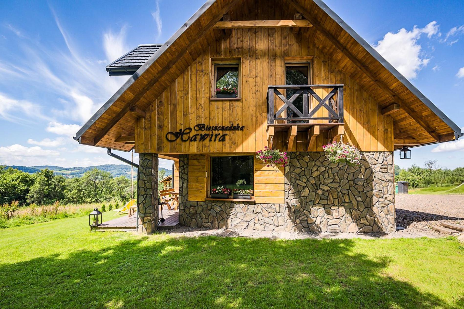 Vila Bieszczadzka Hawira Polańczyk Exteriér fotografie